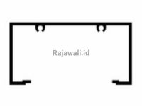 Kusen OB / Open Back 3 inch + Lubang Skrup