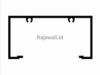 Kusen OB / Open Back 4 inch + Lubang Skrup